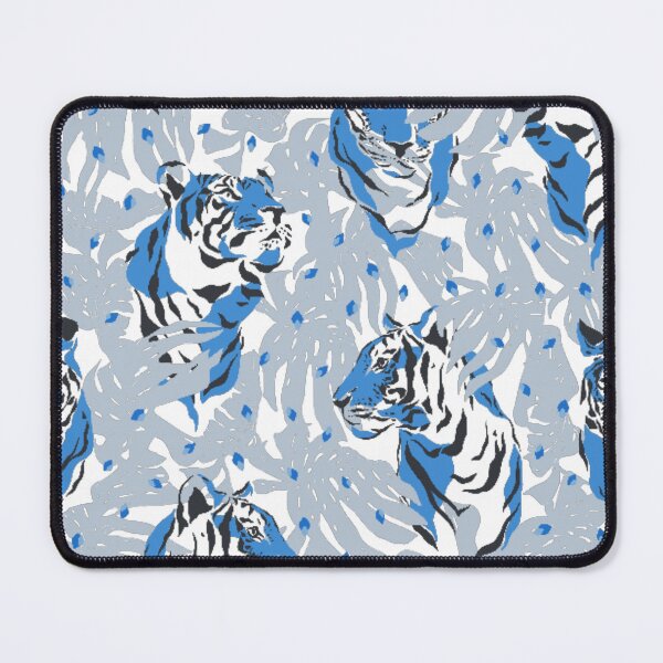 Item preview, Tiger Pattern Colourful - Blue Tiger Pattern - Tiger Pattern Jungle designed and sold by Patternawy.