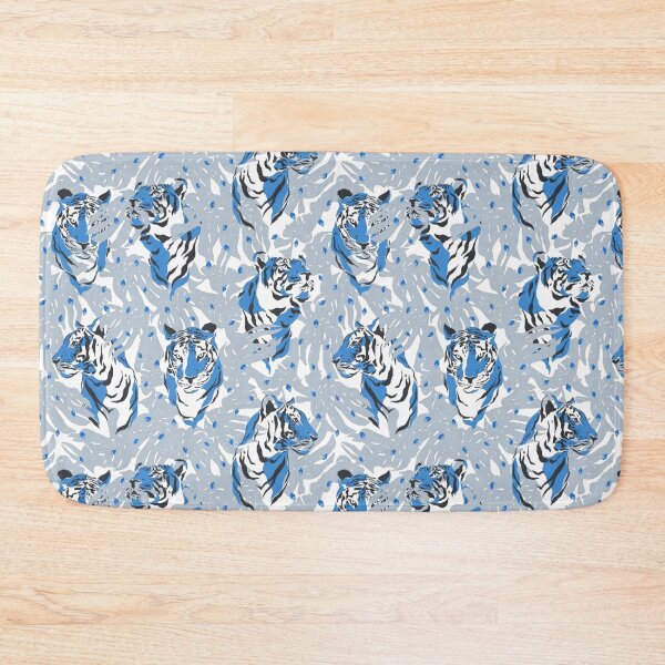 Item preview, Tiger Pattern Colourful - Blue Tiger Pattern - Tiger Pattern Jungle designed and sold by Patternawy.