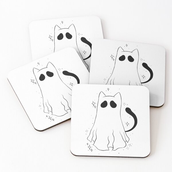 Item preview, Simple Ghost Kitty designed and sold by RepoGhost1.
