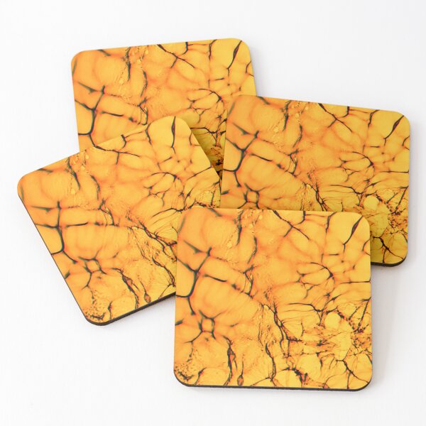 Item preview, Yellow abstract Texture designed and sold by flydye.