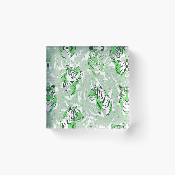 Item preview, Plain Tiger Pattern - Tiger Asia Green Pattern - Tiger Pattern Jungle designed and sold by Patternawy.