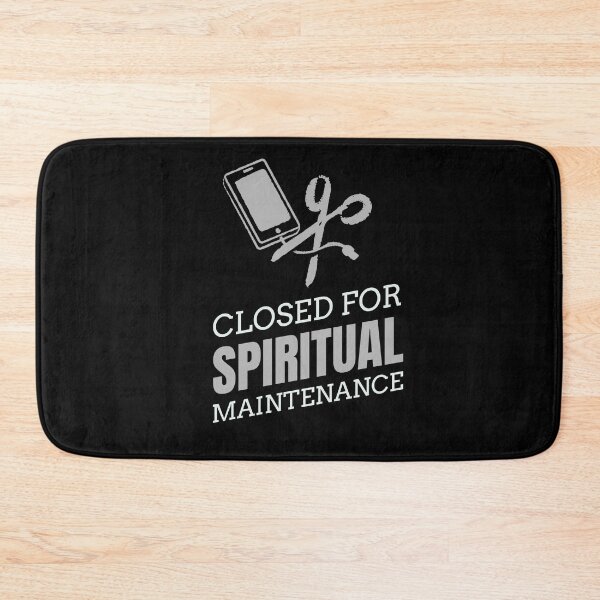 Item preview, Motivational Closed for Spiritual Maintenance Disconnected Phone Design designed and sold by InspiredForever.