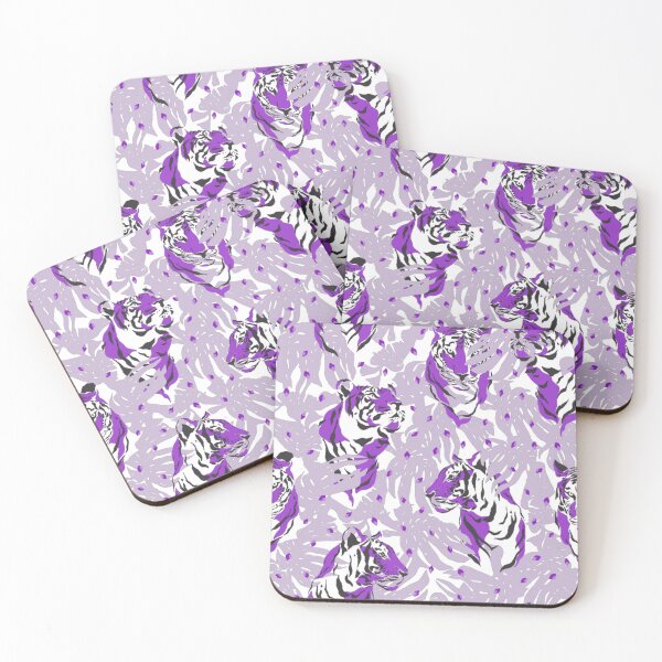 Item preview, Plain Tiger Pattern - Tiger Asia Purple Pattern - Tiger Pattern Jungle designed and sold by Patternawy.