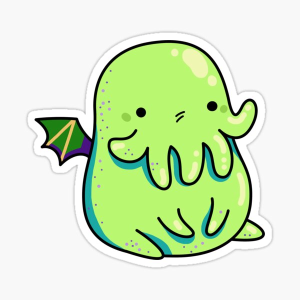 Artikel-Vorschau von Kawaii Cthulu, designt und verkauft von kawaiilife.