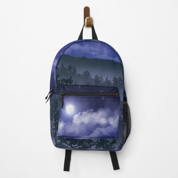 Item preview, Nighttime Misty Mountain Scene designed and sold by bearnix.
