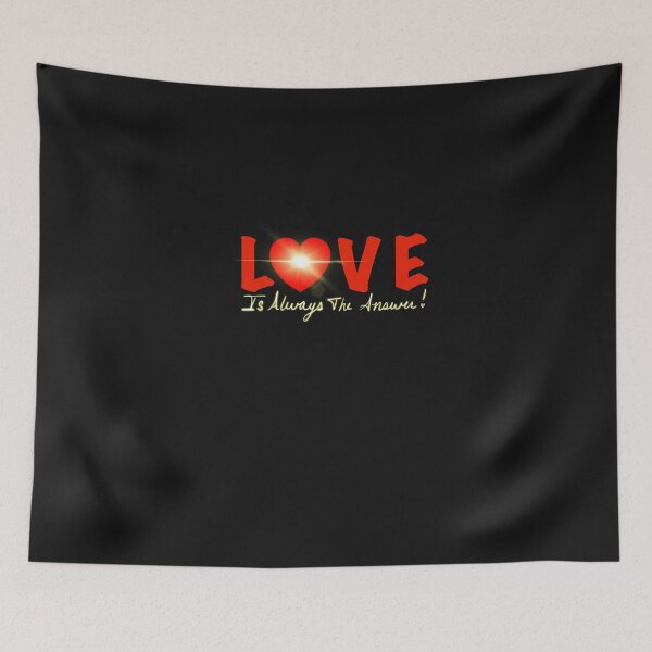 Item preview, Love Is Always The Answer! designed and sold by Nicole DeAngelis Art .