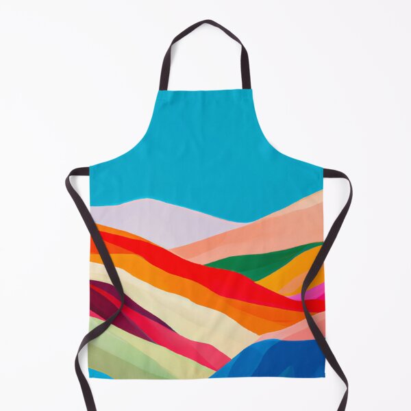Artikelvorschau, Rainbow Mountains Abstract Landscape entworfen und verkauft von Timegraf.
