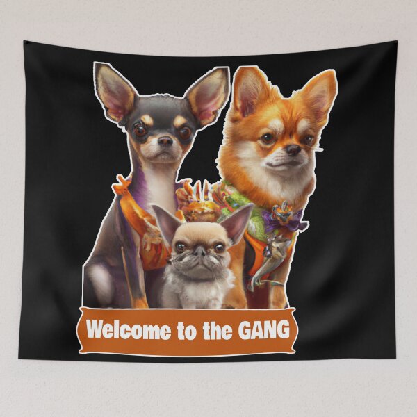 Item preview,  Chihuahua dog gang designed and sold by Astralia.