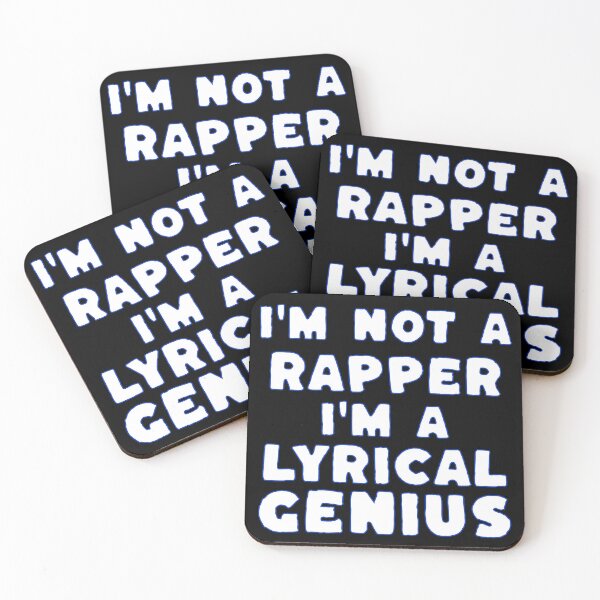 Item preview, Be a Lyrical Genius: Show off Your Style with this 'I'm Not a Rapper' ! designed and sold by Russ Selby.