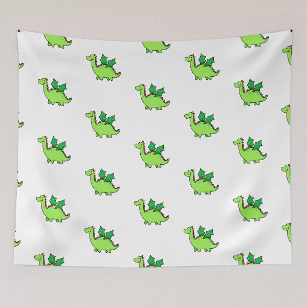 Item preview, Kawaii Green Dragon designed and sold by kawaiilife.