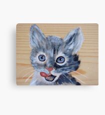 lil kitty Canvas Print