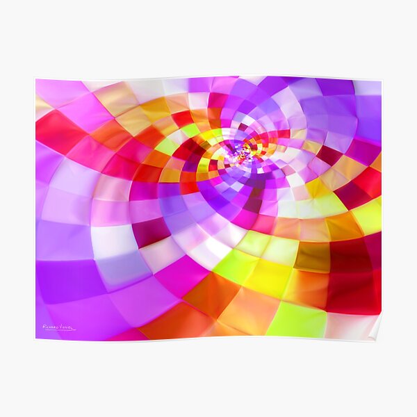 Purple Gold Poster