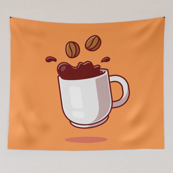 Item preview, Floating Coffee With Beans designed and sold by GloriaDenise.