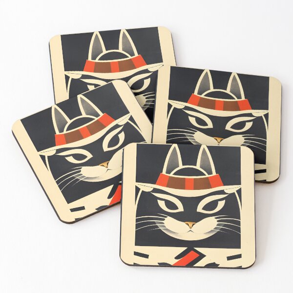 Item preview, Retro cat detective - advertising from the old days designed and sold by Dalive.