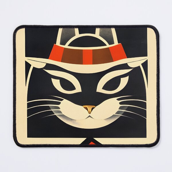 Item preview, Retro cat detective - advertising from the old days designed and sold by Dalive.