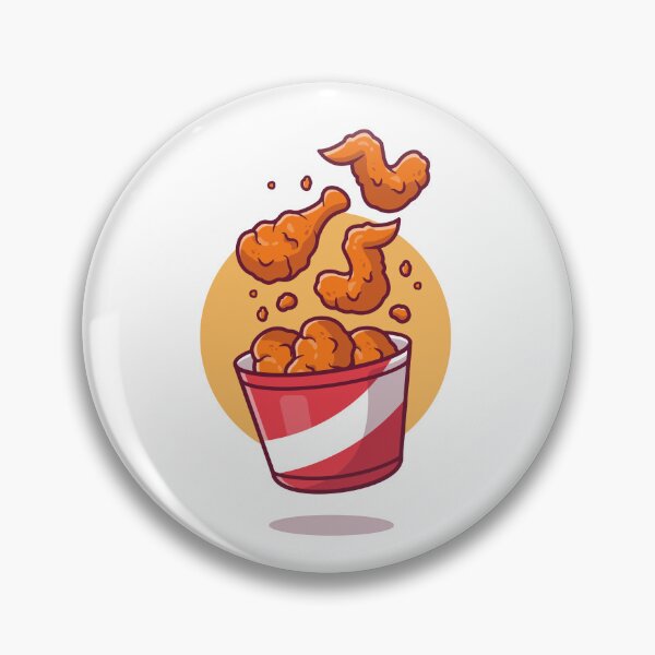 Item preview, Flying Fried Chicken With Bucket designed and sold by GloriaDenise.