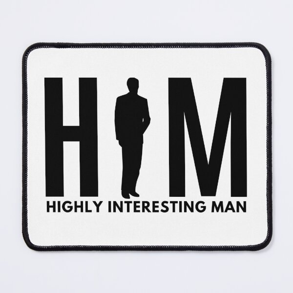 Item preview, Gender Identity | HIM Acronym | Highly Interesting Man (Black) designed and sold by ACRONYMSONLY.