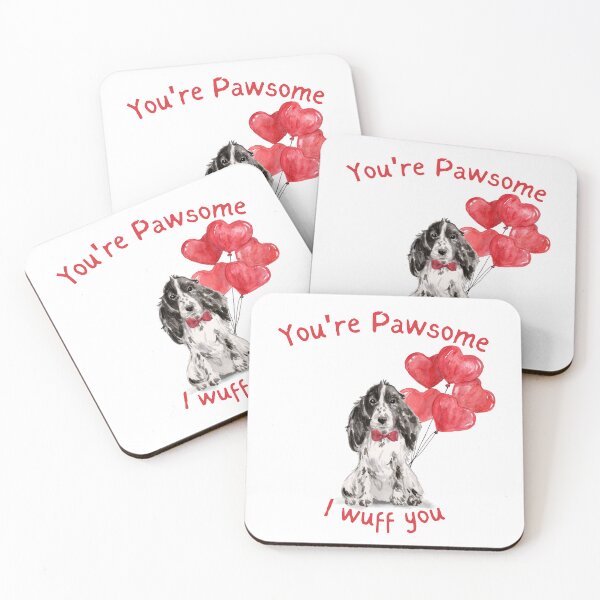 Item preview, My Cocker Spaniel is My Valentine - Cocker Spaniel Valentine designed and sold by beastieboutique.