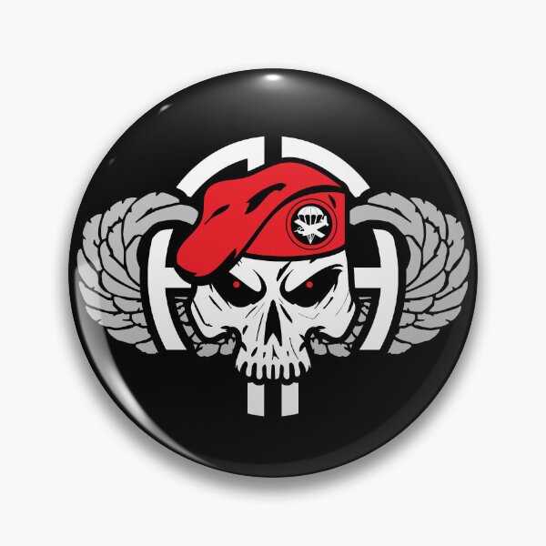 Item preview, AA Airborne Skull designed and sold by baggss.