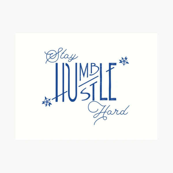 Hustle Temporary Tattoo Sticker - OhMyTat