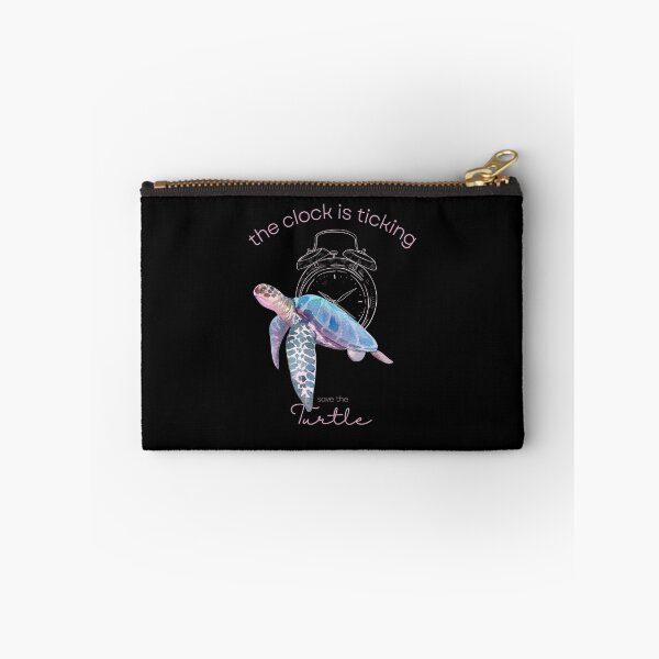 Item preview, Turtle Rescue Save The Turtles The Clock Is Ticking Throw Pillow designed and sold by MagicWolfStar.