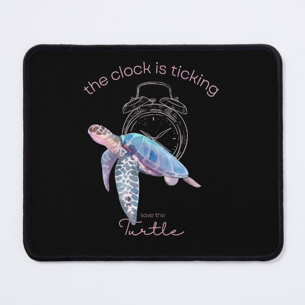 Item preview, Turtle Rescue Save The Turtles The Clock Is Ticking Throw Pillow designed and sold by MagicWolfStar.