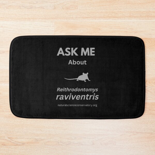 Item preview, Ask Me About Reithrodontomys raviventris (Salt Marsh Harvest Mouse) designed and sold by Discovered.