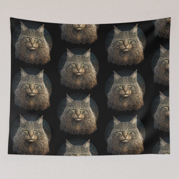 Item preview, Mainecoon  cat designed and sold by klearz.