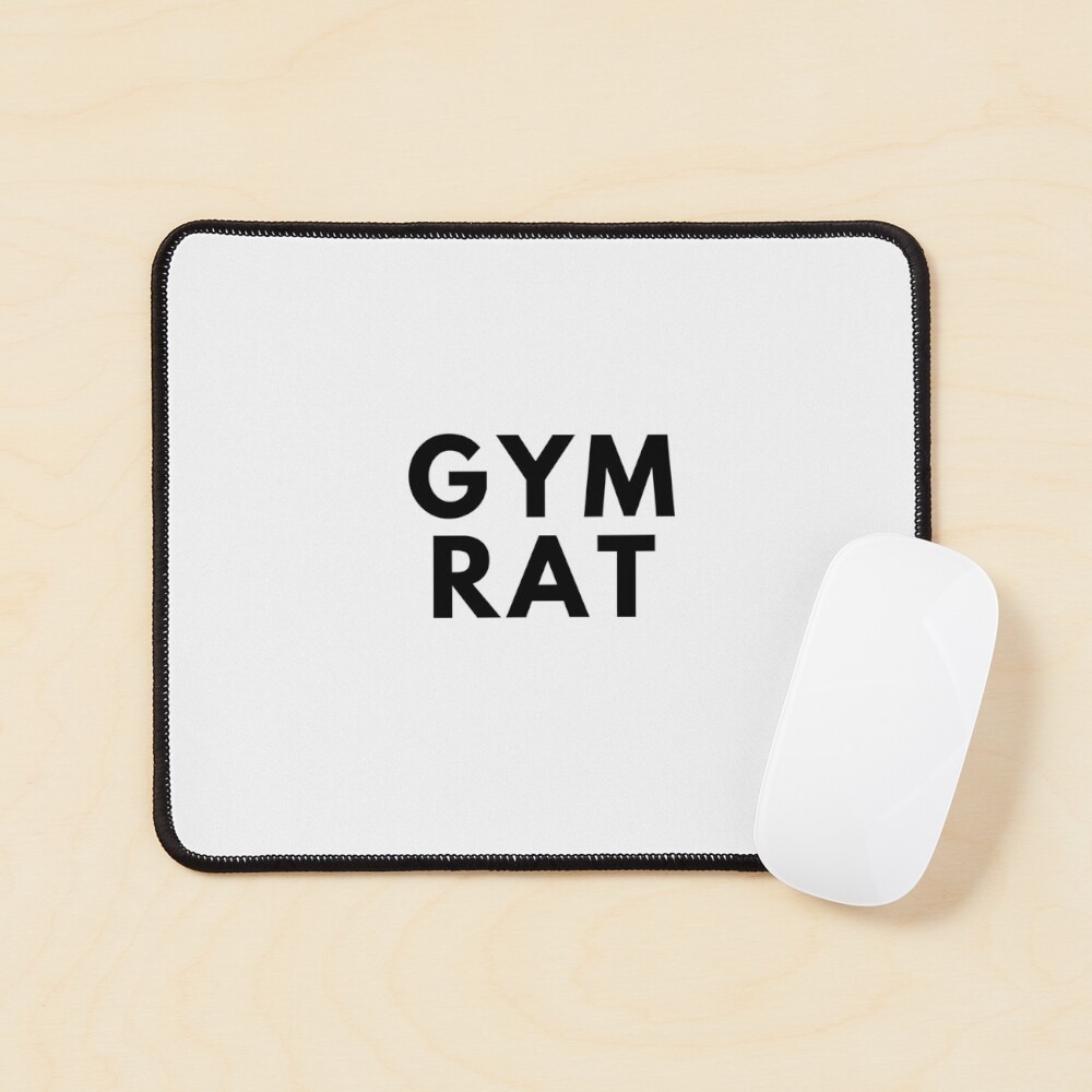 GYM RAT iPhone Case for Sale by JustGiftShop1