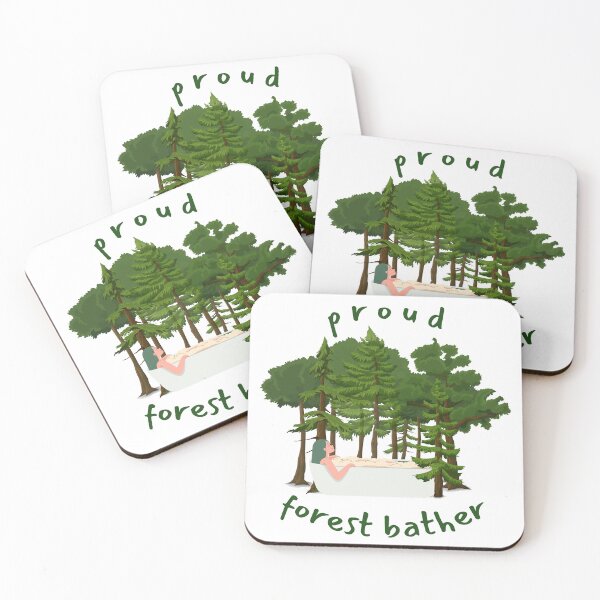 Item preview, Proud Forest Bather designed and sold by ecopotato.