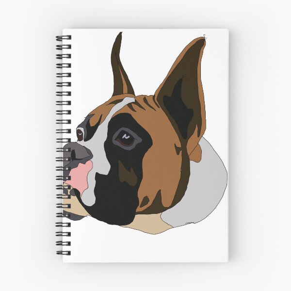 Item preview, Copy of Copy of Boxer pitbull mix with cropped ears designed and sold by LeahcarsArt.