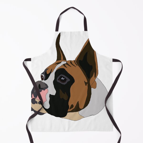 Item preview, Copy of Copy of Boxer pitbull mix with cropped ears designed and sold by LeahcarsArt.