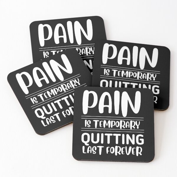 Item preview, Pain is temporary quitting last forever. designed and sold by Rsagur12.