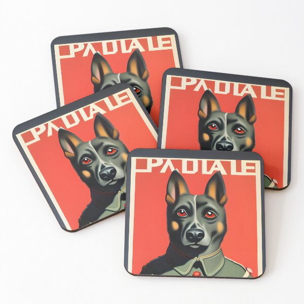 Item preview, Retro Propaganda German Shepherd Soldier - Pets are people designed and sold by Dalive.