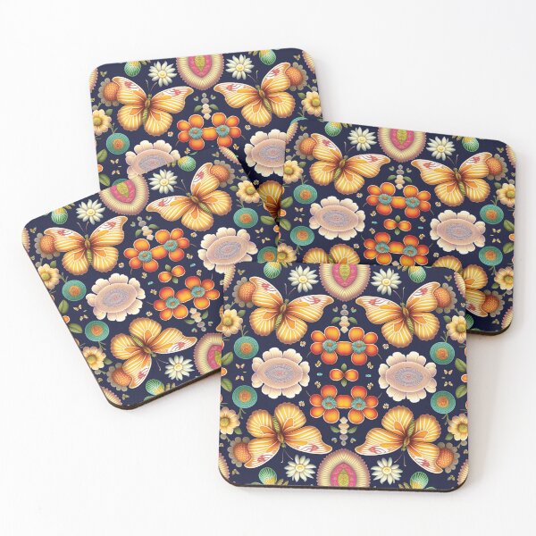 Item preview, Butterflies and Flowers Pattern designed and sold by Witsprings.