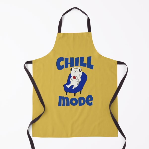 Item preview, Cat in chill mode sitting in blue designed and sold by ForecastVSN.