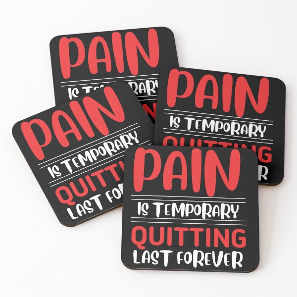 Item preview, Pain is temporary quitting last forever. designed and sold by Rsagur12.