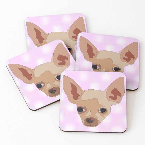 Artikelvorschau, Chihuahua mit Valentinstagsmuster entworfen und verkauft von LeahcarsArt.