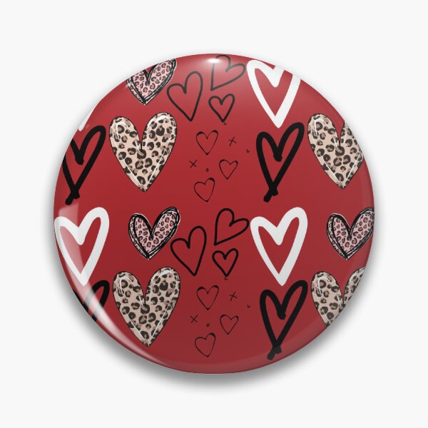 Item preview, Doodle hearts, Leopard Hearts designed and sold by JDreaming.