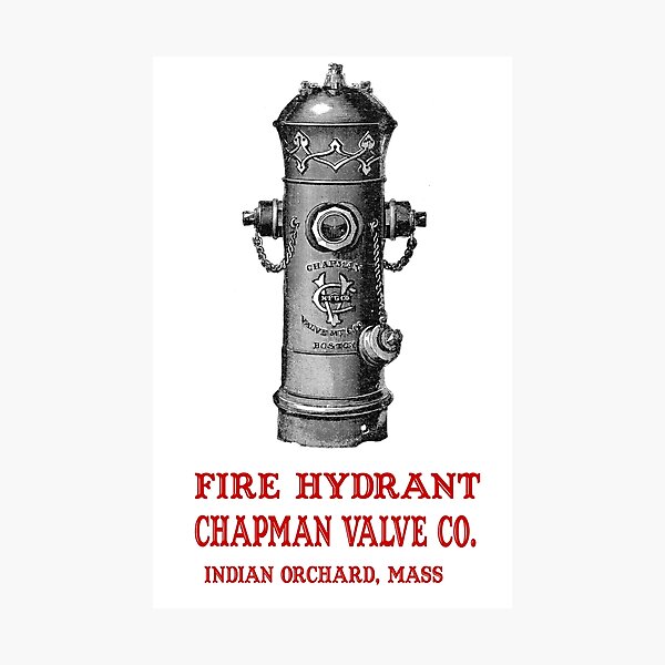 Item preview, Fire Hydrant by Chapman Valve Company in Indian Orchard Mass 1897 designed and sold by Wabojeg.