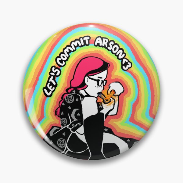 Item preview, Let's Commit Arson Rainbow designed and sold by ToastGremlin.