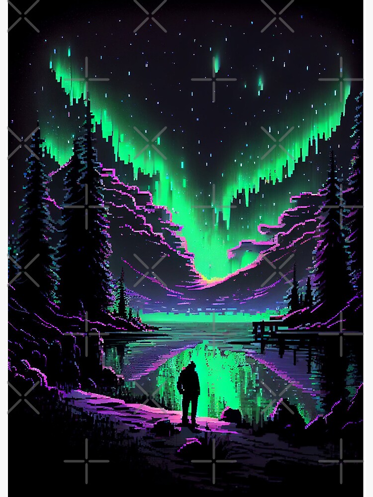 絵画 Aurora Amazon.com: ZXHYWYM Northern Lights Wall Art Aurora Borealis