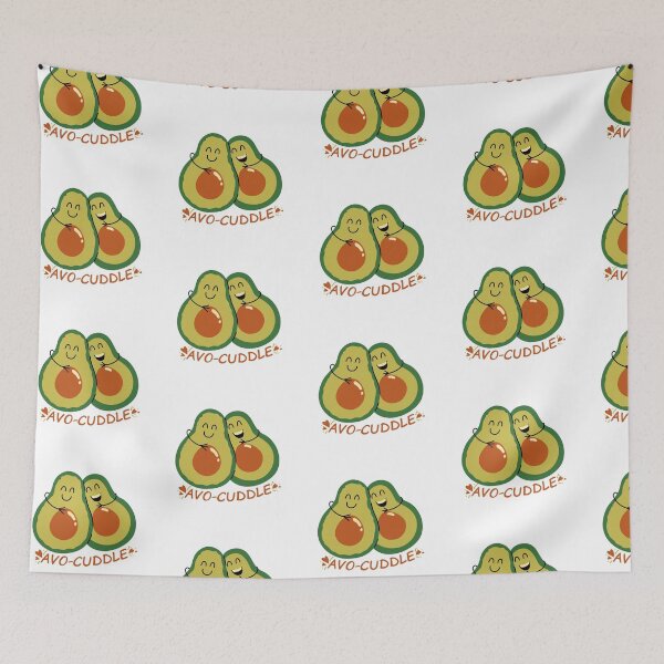 Item preview, Avo-Cuddle Valentines Day Message designed and sold by Jenaveej.