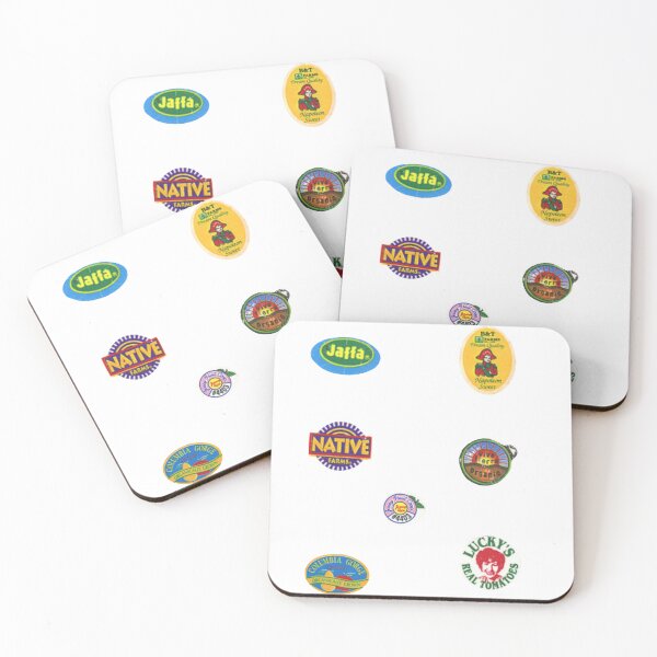 Item preview, Fruit Label Stickers designed and sold by laurenknapp13.