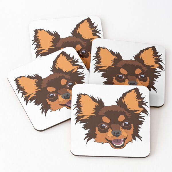 Item preview, Long haired chihuahua  designed and sold by LeahcarsArt.