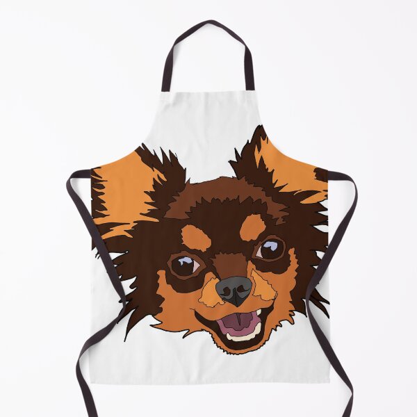 Item preview, Long haired chihuahua designed and sold by LeahcarsArt.