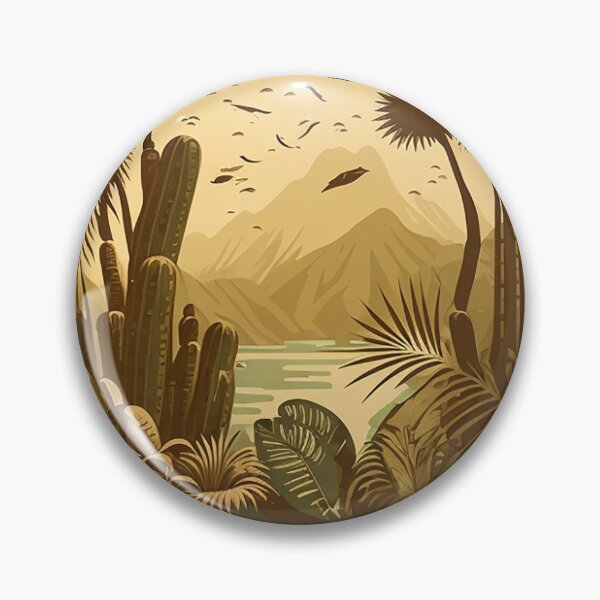 Item preview, Brazil Rainforest Vintage Travel Art Poster designed and sold by OldTravelArt.