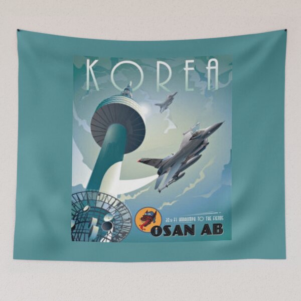 Item preview,  RETRO OSAN AB  KOREA F16 DESIGN REPLICA designed and sold by THE AMERICAN TEEVANGELIST.