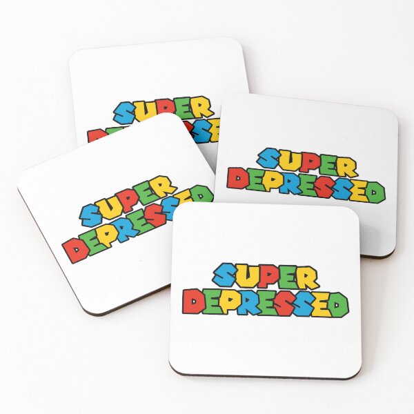 Item preview, Super Depressed Logo Parody designed and sold by everything4eva.