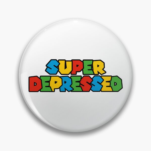 Item preview, Super Depressed Logo Parody designed and sold by everything4eva.